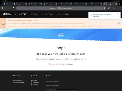 submit a ticket lol|I cant submit a support ticket : r/riotgames .